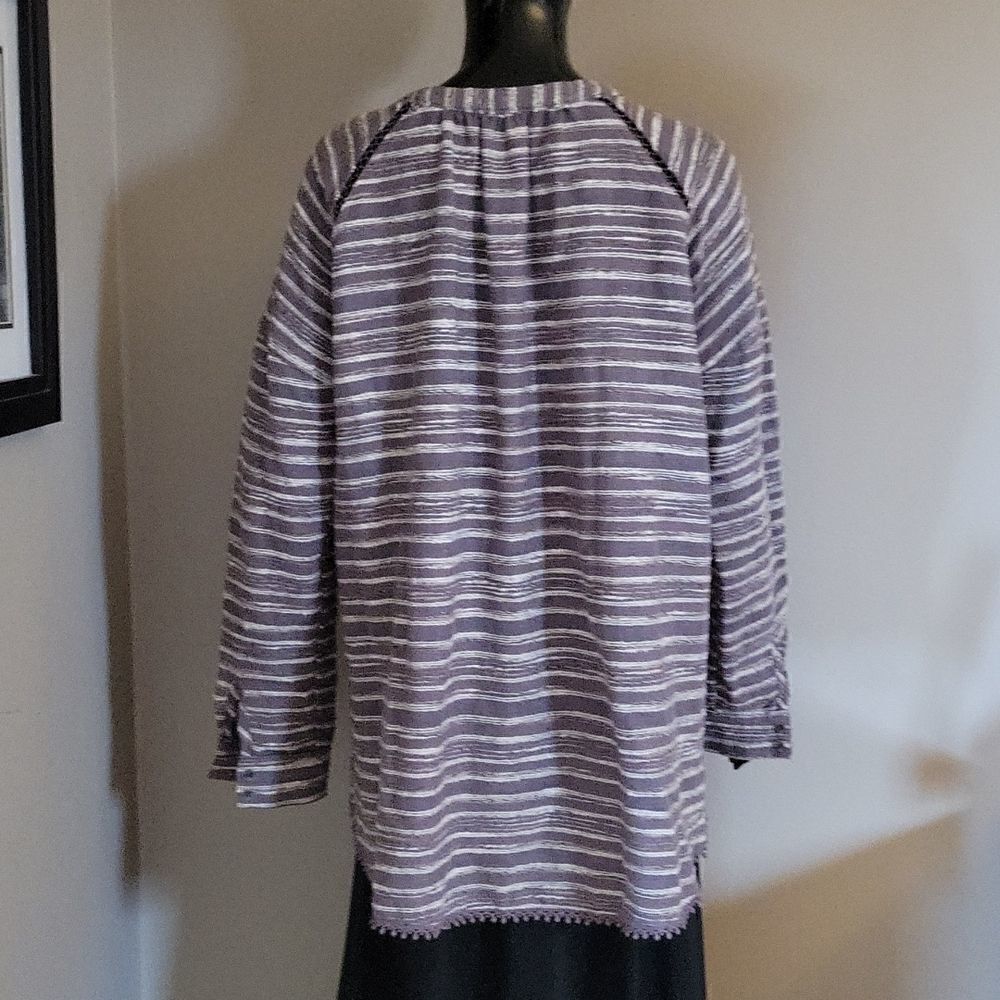 Free People Boho Blouse Shirt - Picture 3 of 12